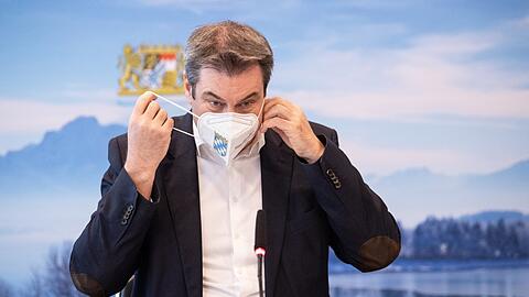 Kündigte auch Lockerungen der Corona-Maßnahmen in Bayern an: Ministerpräsident Markus Söder (CSU). (Archivbild)