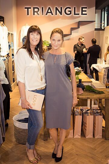 Martina Schulte-Block und Jeanette Hain