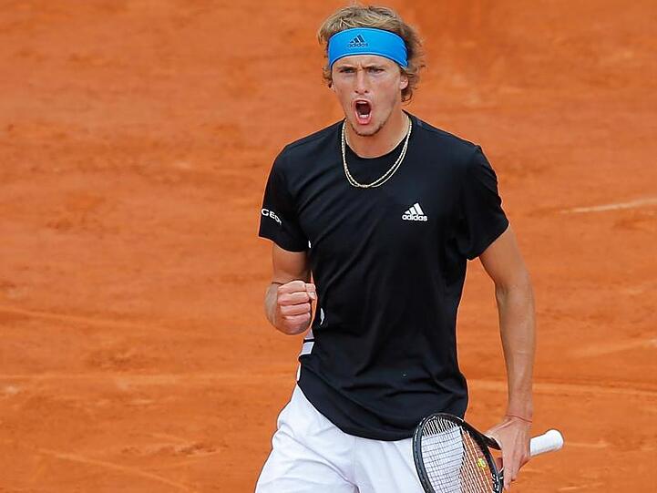 Alexander Zverev hat bei den French Open das Viertelfinale erreicht.