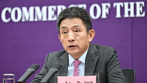 Chinas internationaler Chefverhandler Li Chenggang kommentierte Li Qiangs Ankündigung.