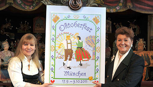 So präsentiert die Stadt München die Wiesn 2011 auf dem aktuellen Werbeplakat So präsentiert die Stadt München die Wiesn 2011 auf dem aktuellen Werbeplakat