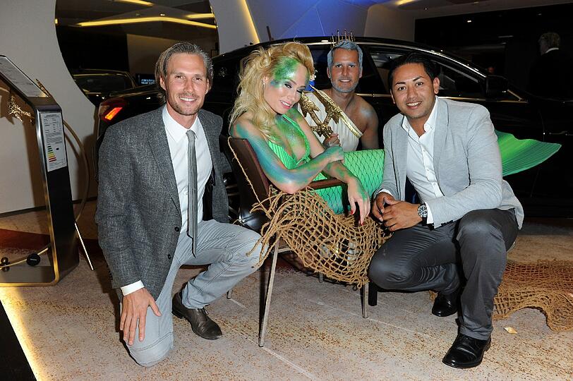 Karim Maataoui und Tino Schuster bei der GENTLEMEN STYLE NIGHT im Hotel Vier Jahreszeiten.