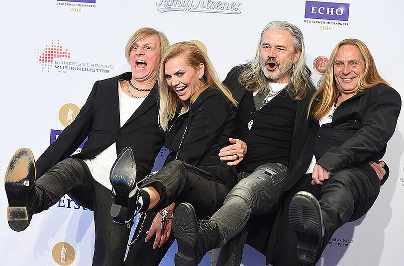 Die Band Silly mit Frontfrau Anna Loos.