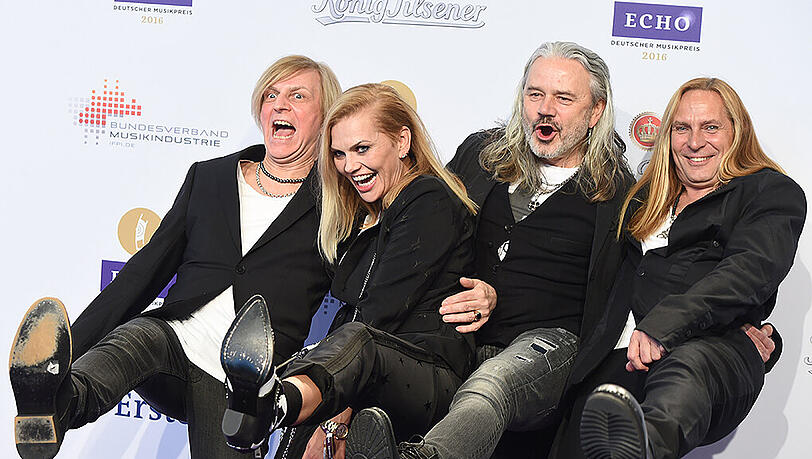 Die Band Silly mit Frontfrau Anna Loos. Die Band Silly mit Frontfrau Anna Loos.