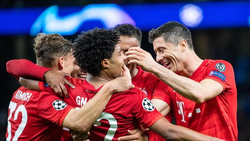 Die Bayern besiegten Tottenham mit 7:2. Die Bayern besiegten Tottenham mit 7:2.