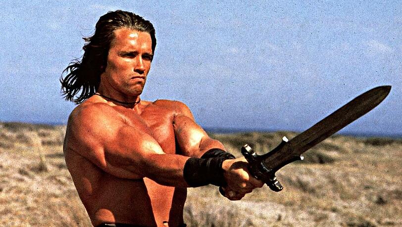 Demnächst wird Arnold Schwarzenegger wieder in der Rolle zu sehen sein, die ihm in Hollywood den Durchbruch verschaffte: In "King Conan" ist aus dem Barbaren von einst ein alter, mit seiner Vergangenheit und seiner Sterblichkeit ringender König geworden. Demnächst wird Arnold Schwarzenegger wieder in der Rolle zu sehen sein, die ihm in Hollywood den Durchbruch verschaffte: In "King Conan" ist aus dem Barbaren von einst ein alter, mit seiner Vergangenheit und seiner Sterblichkeit ringender König geworden.
