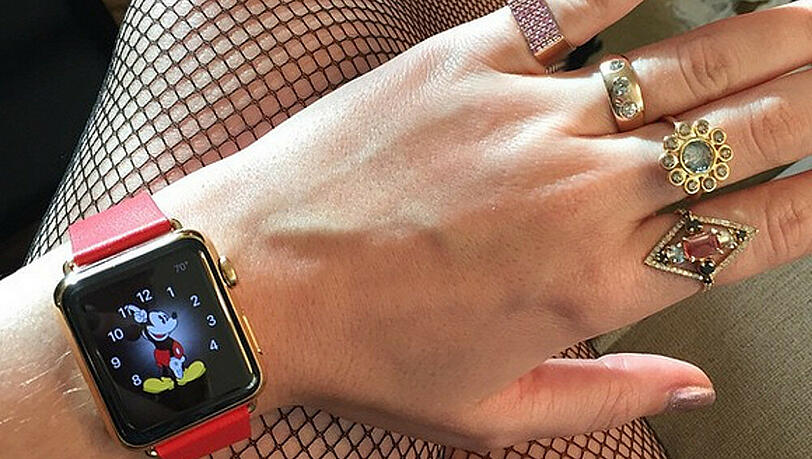 Katy Perry trägt ihre Apple Watch bereits Katy Perry trägt ihre Apple Watch bereits