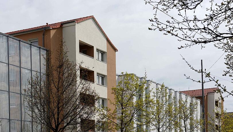 Das Quartier von der Kreillerstraße aus gesehen. Das Quartier von der Kreillerstraße aus gesehen.