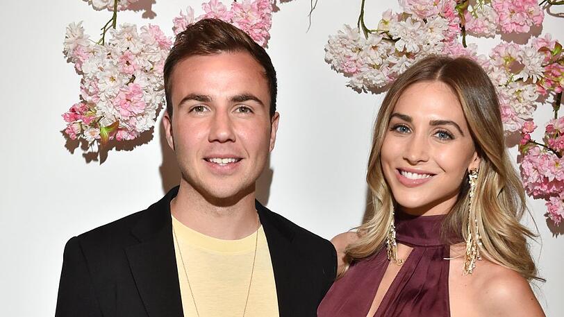 Wurden zum ersten Mal Eltern: Mario und Ann-Kathrin Götze.