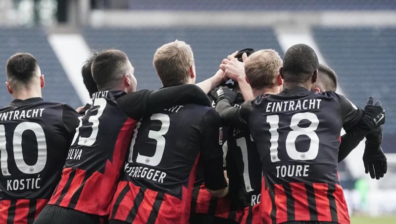 Mannschaft der Stunde: Eintracht Frankfurt will auch gegen die Bayern Grund zum Jubel haben.