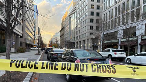 Mitten in der Innenstadt von Washington ereignete sich die Tat.