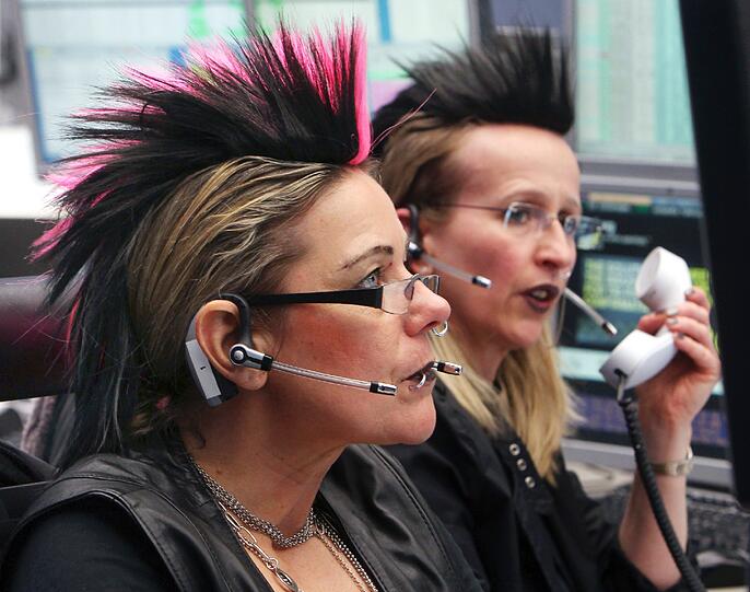 "Punk's not dead!", haben sich diese Damen gedacht. Und sie haben ganz recht...