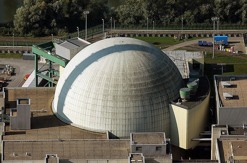 Das Kernkraftwerk Philippsburg.