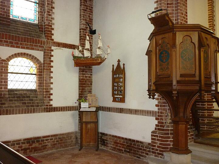 Die Kirche von Zinnowitz ist eine der Sehenswürdigkeiten der Insel