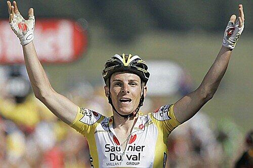 Zweiter Tour-Etappensieg 2008: Riccardo Ricco
