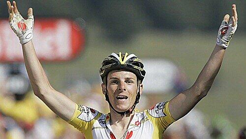 Zweiter Tour-Etappensieg 2008: Riccardo Ricco Zweiter Tour-Etappensieg 2008: Riccardo Ricco