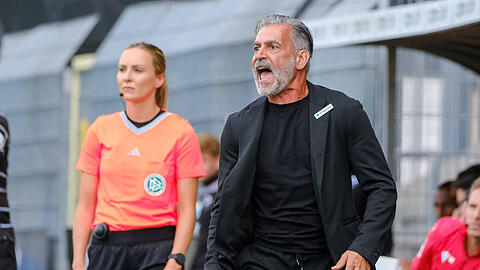 Konnte an der 0:3-Niederlage in Sandhausen nichts ändern: Sechzig-Coach Maurizio Jacobacci.