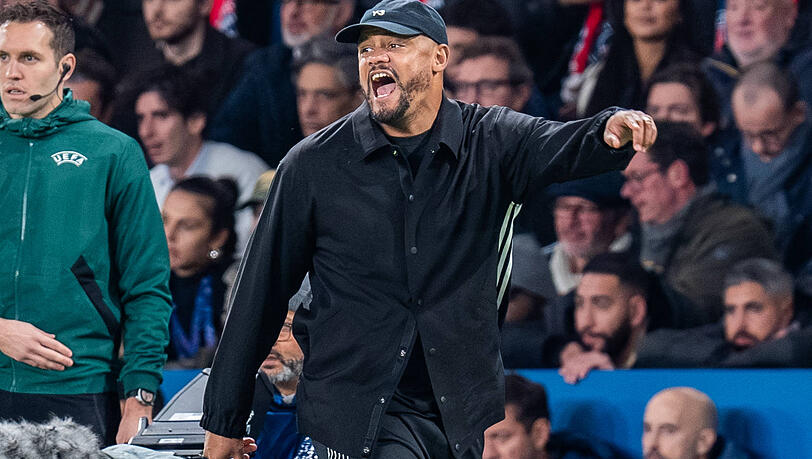 Nie zufrieden: Bayern-Trainer Vincent Kompany treibt seine Mannschaft von Sieg zu Sieg. Nie zufrieden: Bayern-Trainer Vincent Kompany treibt seine Mannschaft von Sieg zu Sieg.