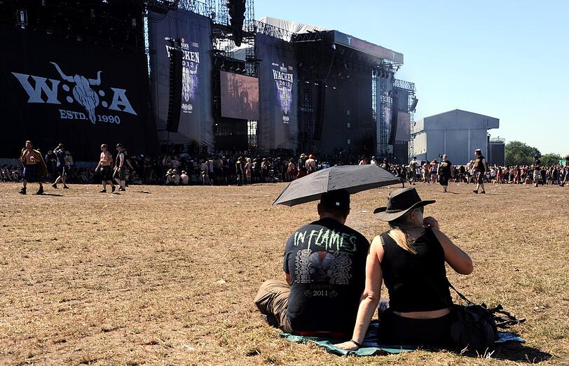 Neue Bilder aus Wacken: So heiß ist der Freitag!