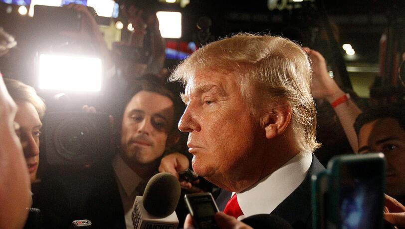 Kritik gleitet an Multimilliardär Donald Trump ab wie an einer Teflonpfanne. Kritik gleitet an Multimilliardär Donald Trump ab wie an einer Teflonpfanne.