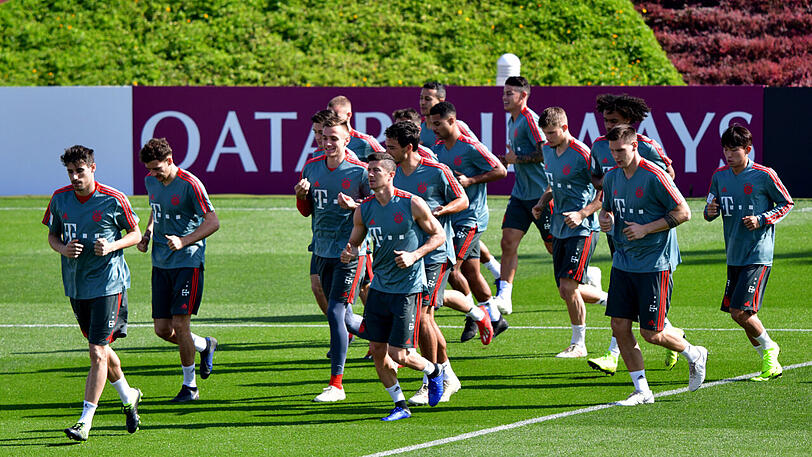 Der FC Bayern trainiert am Montag unter Ausschluss der Öffentlichkeit.