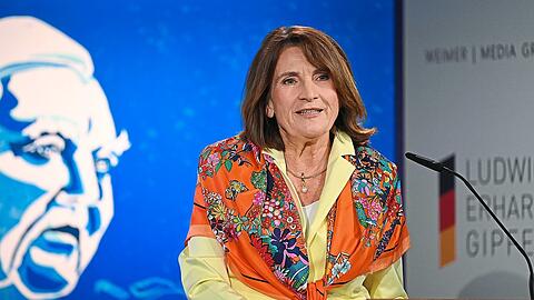 Christiane Goetz-Weimer beim Ludwig-Erhard-Gipfel 2025.
