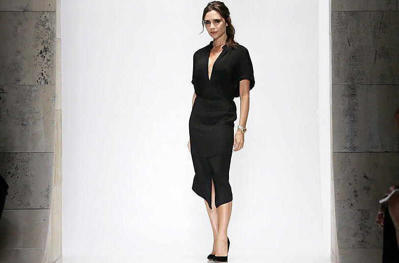 Victoria Beckham auf der New York Fashion Week 2015.