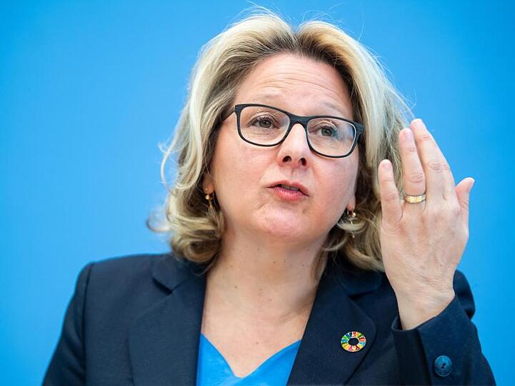 Bundesumweltministerin Svenja Schulze (SPD) unterzeichnete den europaweiten Aufruf.