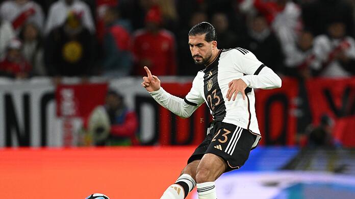 Deutschlands Emre Can in Aktion.