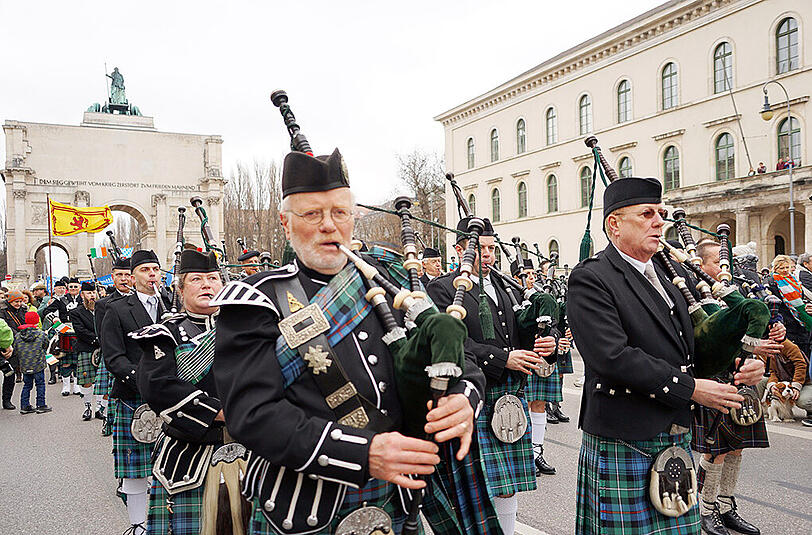 St. Patrick's Day Parade 2016 in München. Die besten Bilder.