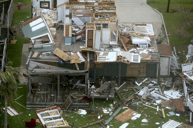 Tropensturm "Harvey" wütet über Texas - der US-Staat versinkt im Chaos.
