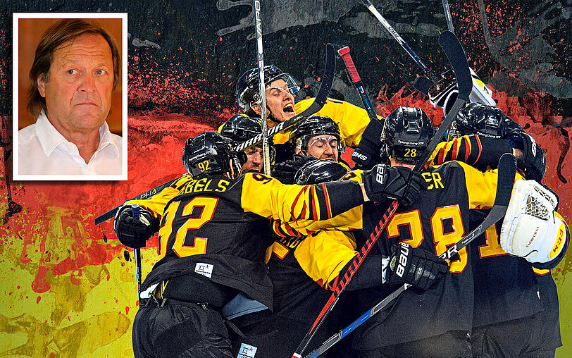 "Man kann der Mannschaft nur jetzt schon gratulieren", sagt Eishockey-Legende Erich Kühnhackl über die DEB-Truppe, die im Halbfinale auf Kanada trifft.