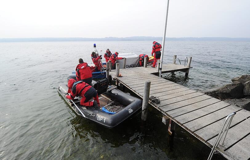 Weitere Bilder zum tödlichen Tauchunfall am Starnberger See