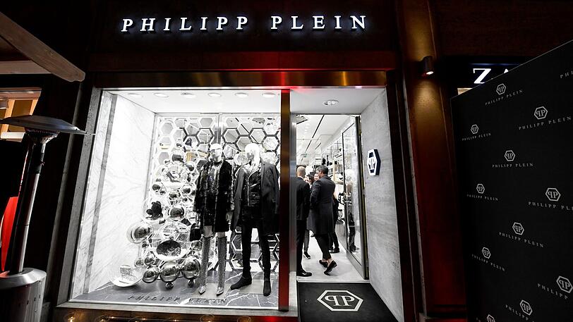 Philipp Plein eröffnete am Freitag feierlich seine erste Boutique in München.