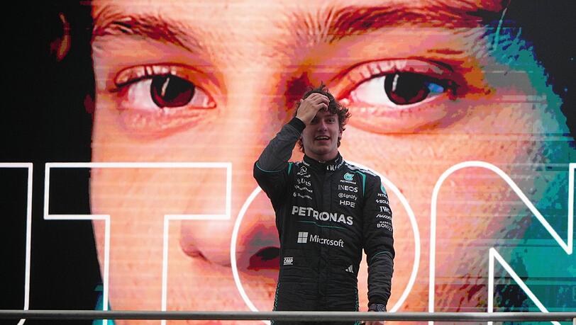 Kimi Antonelli rast in China zu seinem ersten Grand-Prix-Erfolg in der Formel 1. Kimi Antonelli rast in China zu seinem ersten Grand-Prix-Erfolg in der Formel 1.