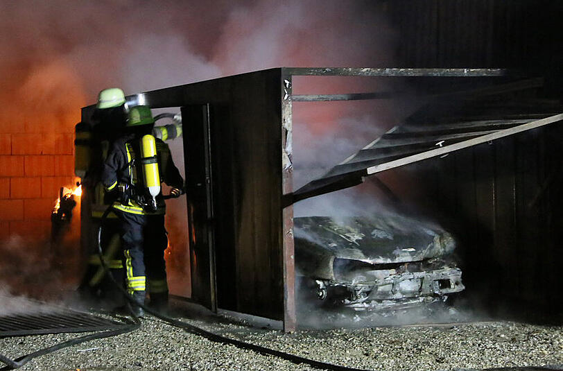 Die Bilder vom Einsatz der Feuerwehr in der Gemeinde Lohkirchen.