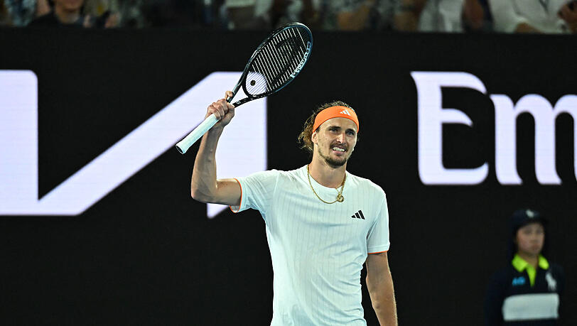 Alexander Zverev steht im Halbfinale der Australien Open.