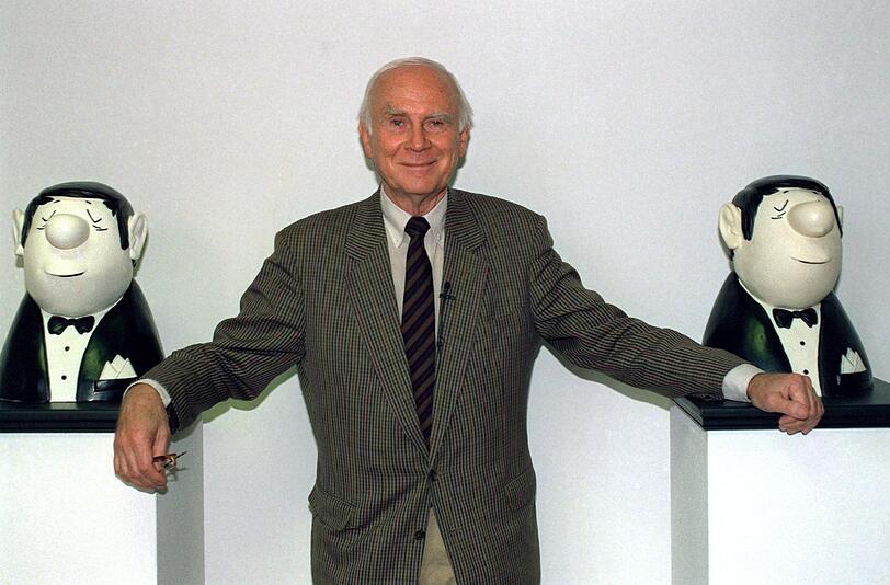 Einer der vielseitigsten und feinsinnigsten Humoristen Deutschlands: Vicco von Bülow alias Loriot (&dagger;2011).