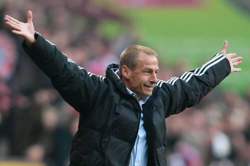 Jürgen Klinsmann möchte auch in der Champions League beim Spiel in Florenz jubeln.