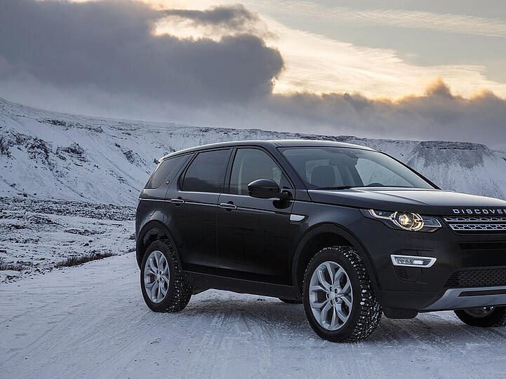 Imposante Erscheinung: der neue Land Rover Discovery Sport