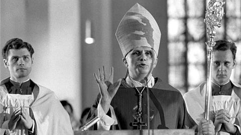 In seiner ersten Predigt nach der Bischofsweihe sagt Joseph Ratzinger, ein Bayern ohne Glauben würde seine Seele verlieren.