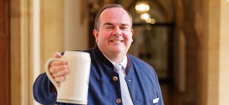Clemens Baumg&auml;rtner will B&uuml;rgermeister werden und n&auml;chstes Jahr im Schottenhamel anzapfen. (Archivbild)