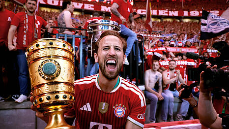 Gewann am Samstagabend sein erstes Finale: Harry Kane.