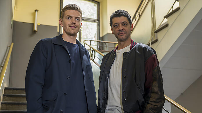 Ferdinand Hofer (l.) und Carlo Ljubek sind die Neuen beim München-"Tatort".