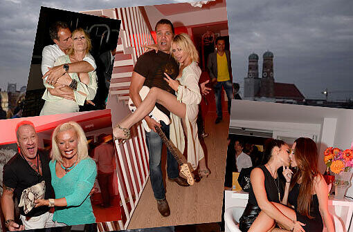 "The Hangover": Bei der heißen Dachterrassenparty bei Bruce & Friends am Freitag schien der Name Programm.