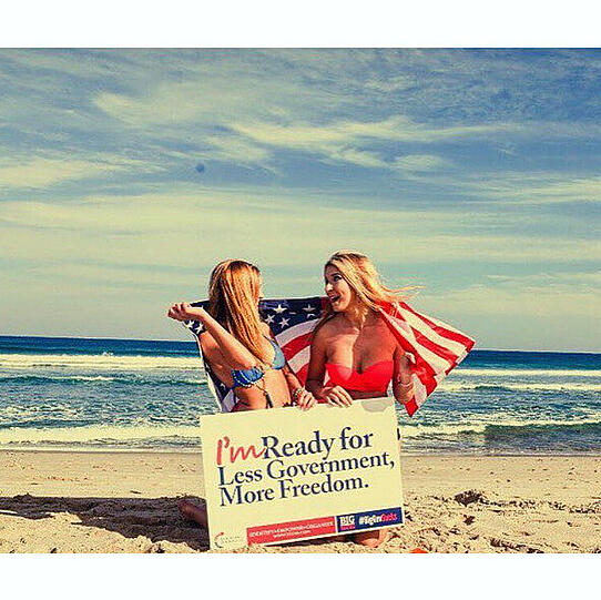 Babes for Trump: Diese Schönheiten wollen Donald Trump zur US-Präsidentschaft verhelfen.