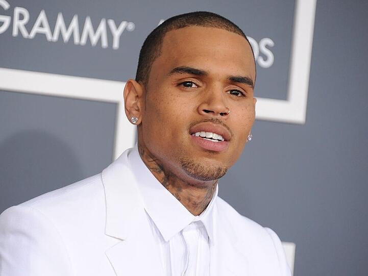 Chris Brown bei den Grammy Awards in Los Angeles