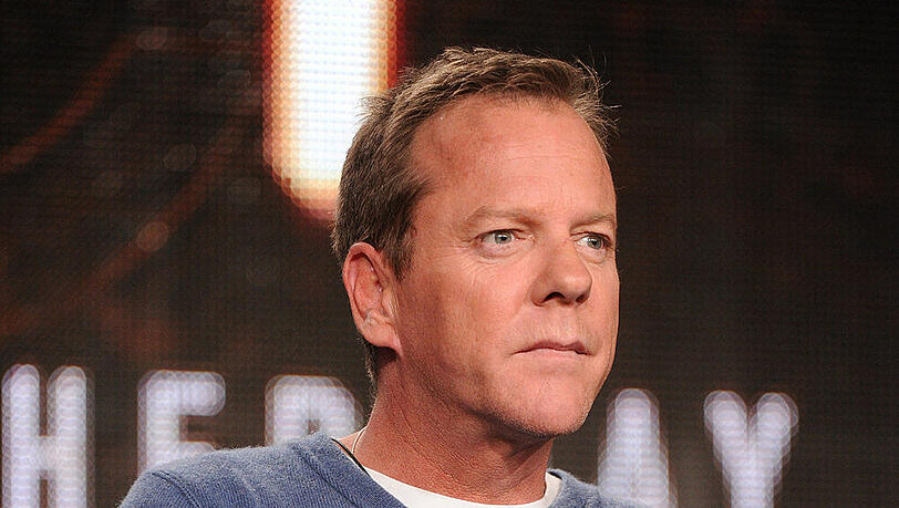 Kiefer Sutherland auf einer Pressekonferenz zu "24: Live Another Day" Kiefer Sutherland auf einer Pressekonferenz zu "24: Live Another Day"