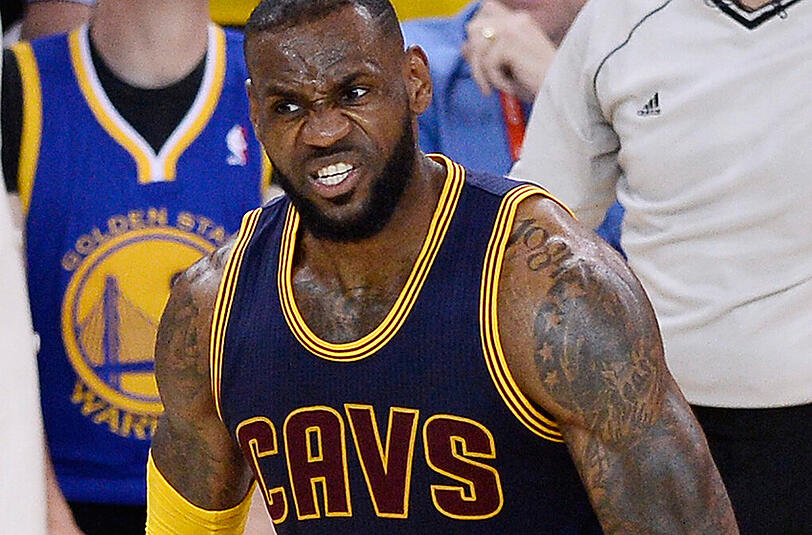 Glanzvolle Karriere: NBA-Star LeBron James in Bildern.