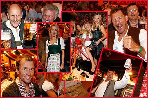 Jens Lehmann, Waldi Hartmann, Gabriele Inaara Begum Aga Khan, Ralf Möller: Am Donnerstag tummeln sich die Promis auf der Wiesn. Die Bilder!